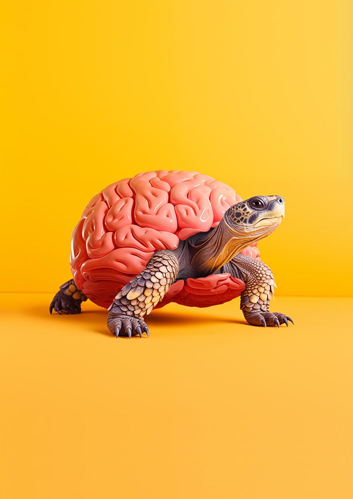 Slow Brain art print by Artem Pozdniakov for $57.95 CAD