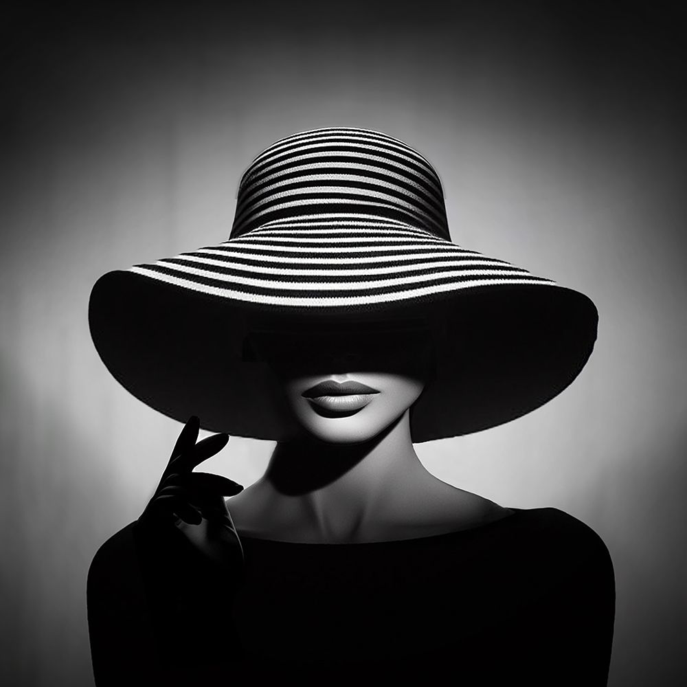 girl in hat art print by Marcin Michalowski for $57.95 CAD