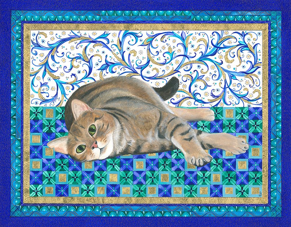 Tigre Cat art print by Isabelle Brent for $57.95 CAD