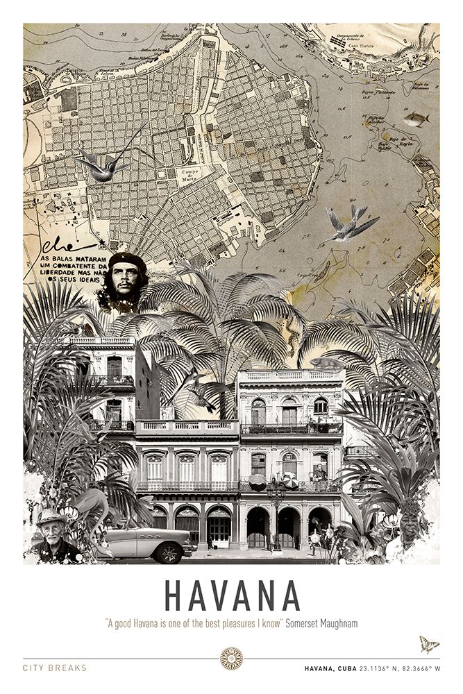 Havana (City Breaks) art print by Simon Goggin for $57.95 CAD