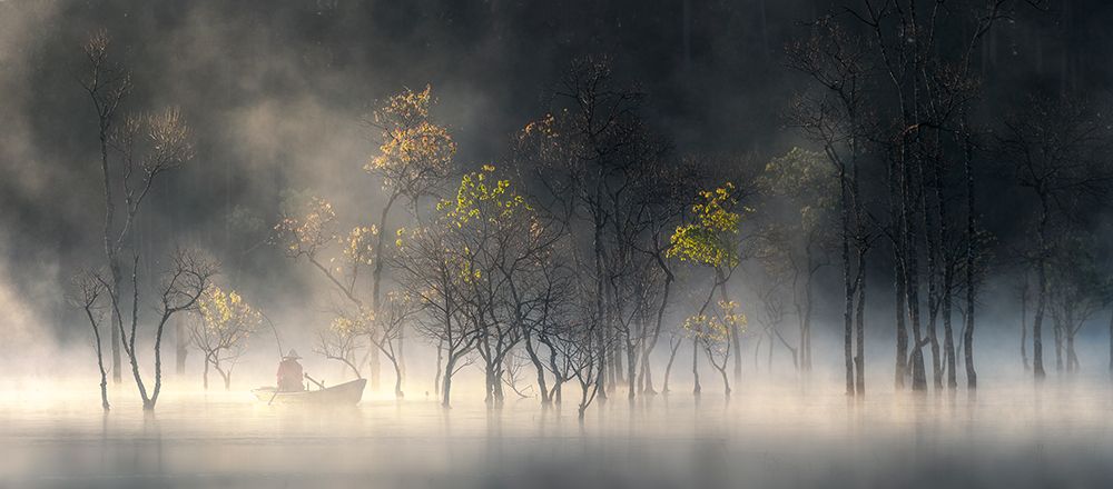 Sunrise in Suoi Tia art print by Nguyen Tan Tuan for $57.95 CAD