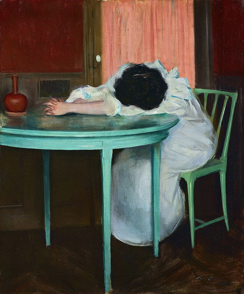 Tired Ramon Casas art print by Pictufy for $57.95 CAD