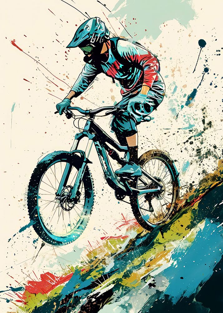 Sport Cycler 11 art print by Justyna Jaszke for $57.95 CAD