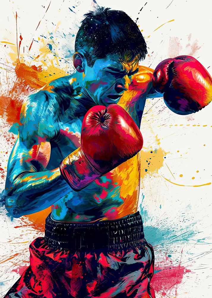 Sport Boxer 2 art print by Justyna Jaszke for $57.95 CAD