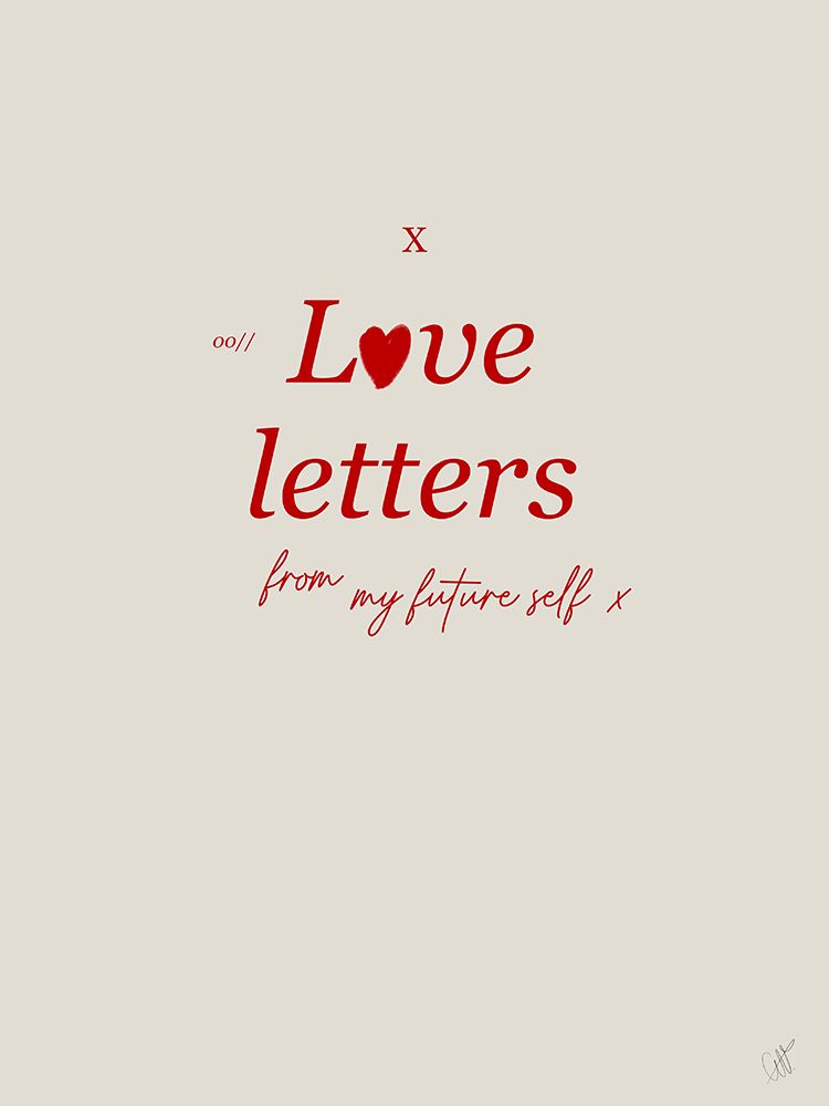 Love letters art print by Anne-Marie Volfova for $57.95 CAD