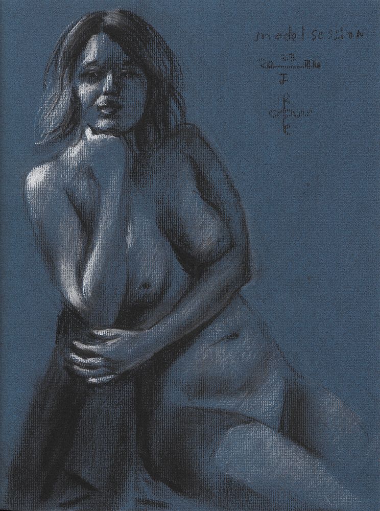 Model Session 23 01 24 (2024) art print by Corne Akkers for $57.95 CAD