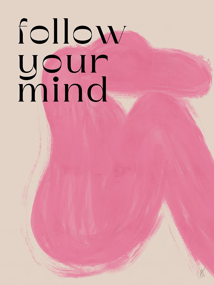 Pink Woman art print by Anne-Marie Volfova for $57.95 CAD
