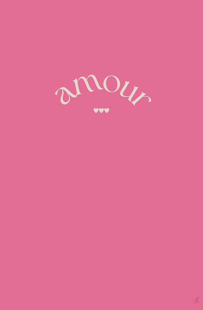 Pink Amour art print by Anne-Marie Volfova for $57.95 CAD