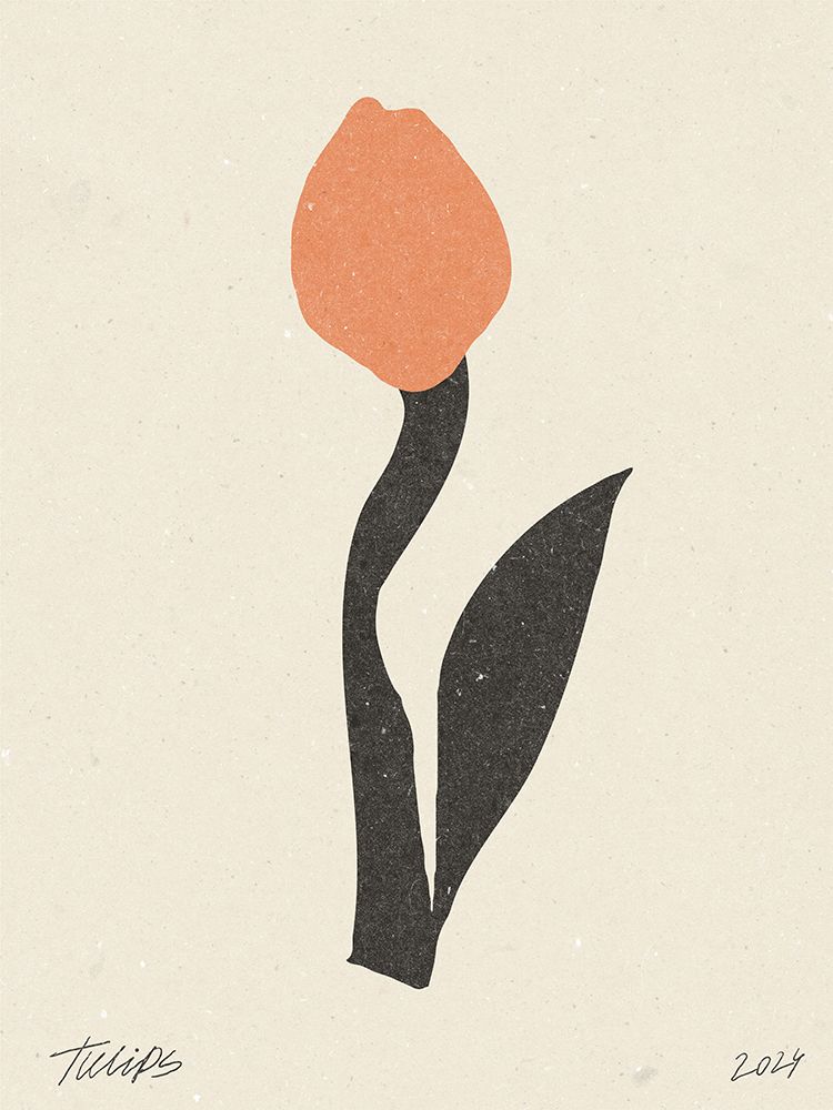 Modern Flower 01 art print by NKTN for $57.95 CAD