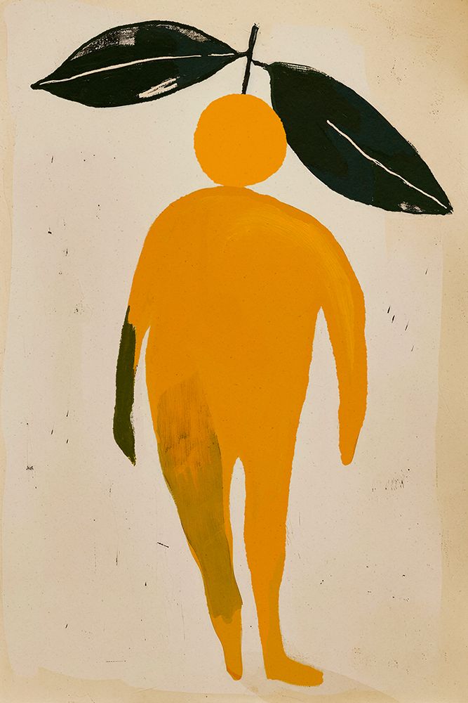 Lemon Dude art print by Treechild for $57.95 CAD