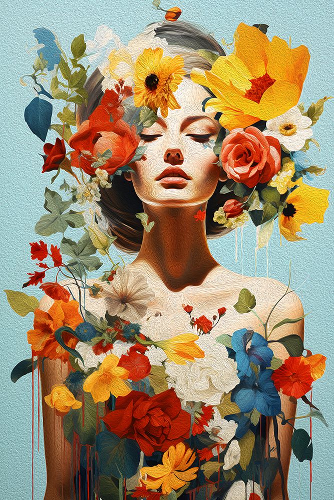 Flower Girl art print by Andreas Magnusson for $57.95 CAD