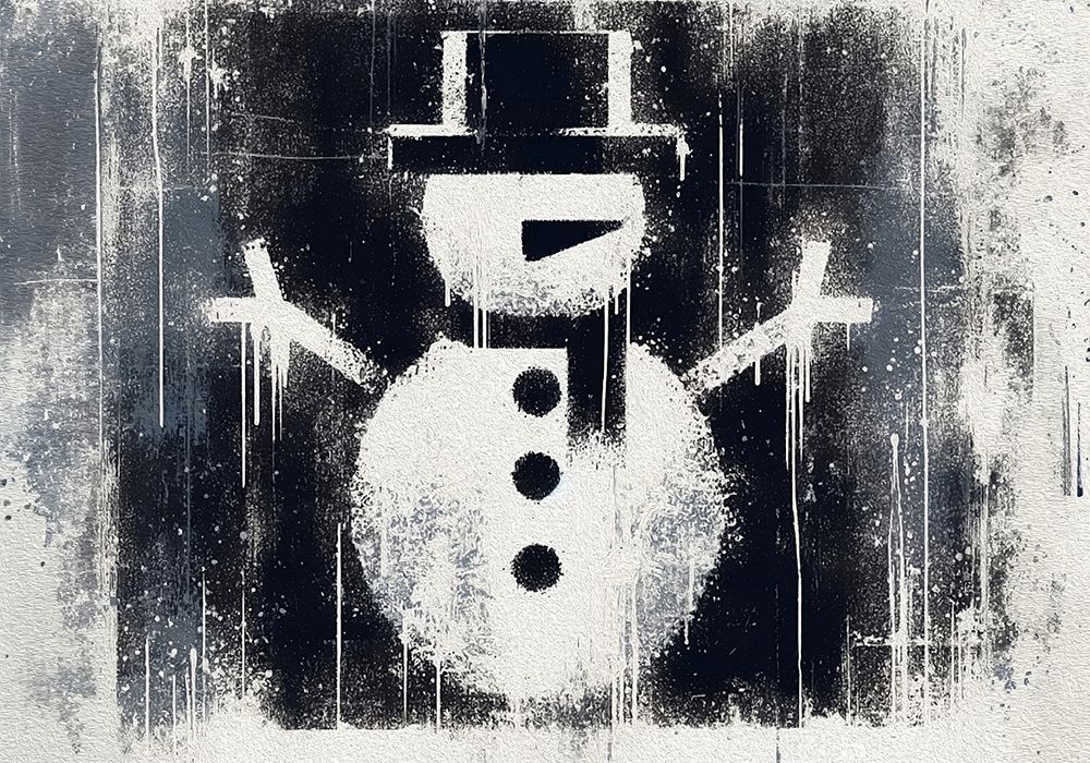 Snowman art print by Andreas Magnusson for $57.95 CAD