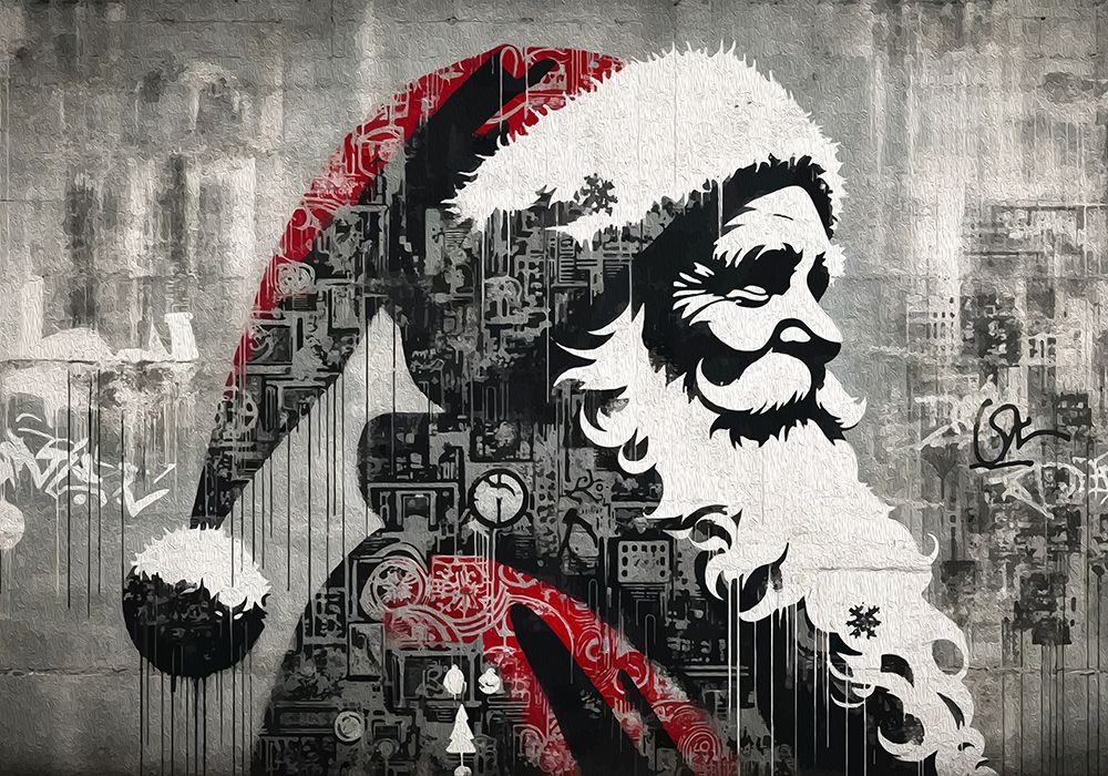 Santa art print by Andreas Magnusson for $57.95 CAD