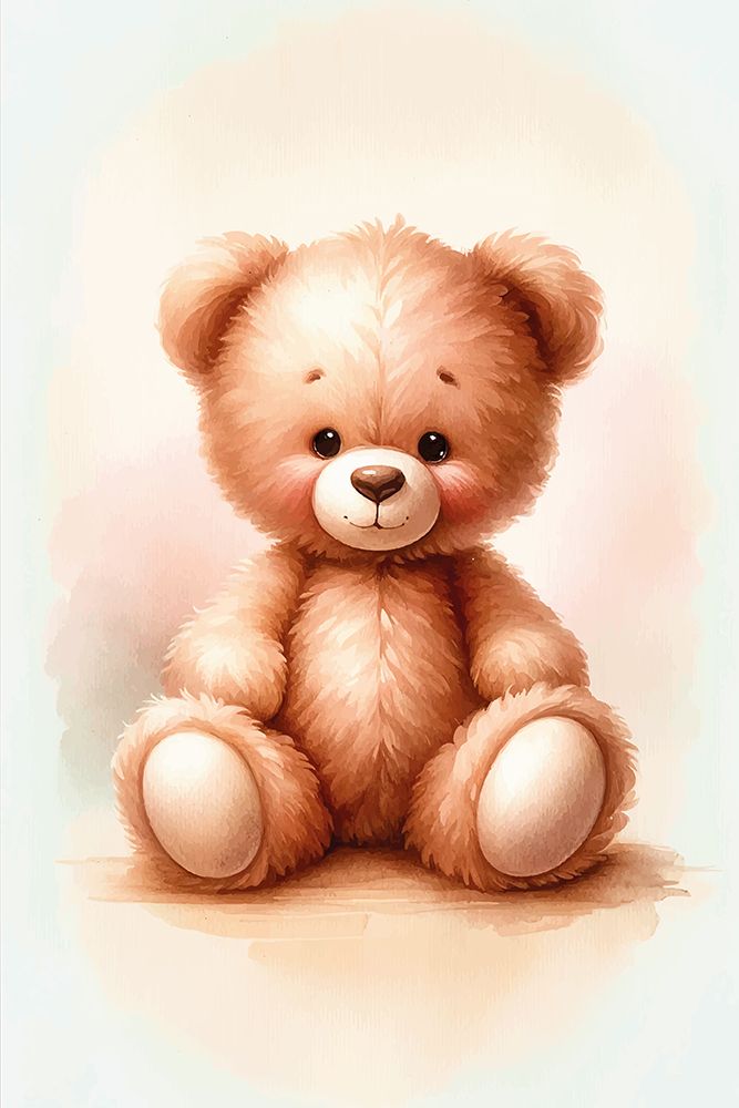 Teddy bear art print by Andreas Magnusson for $57.95 CAD