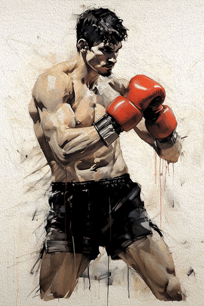 Boxer art print by Andreas Magnusson for $57.95 CAD