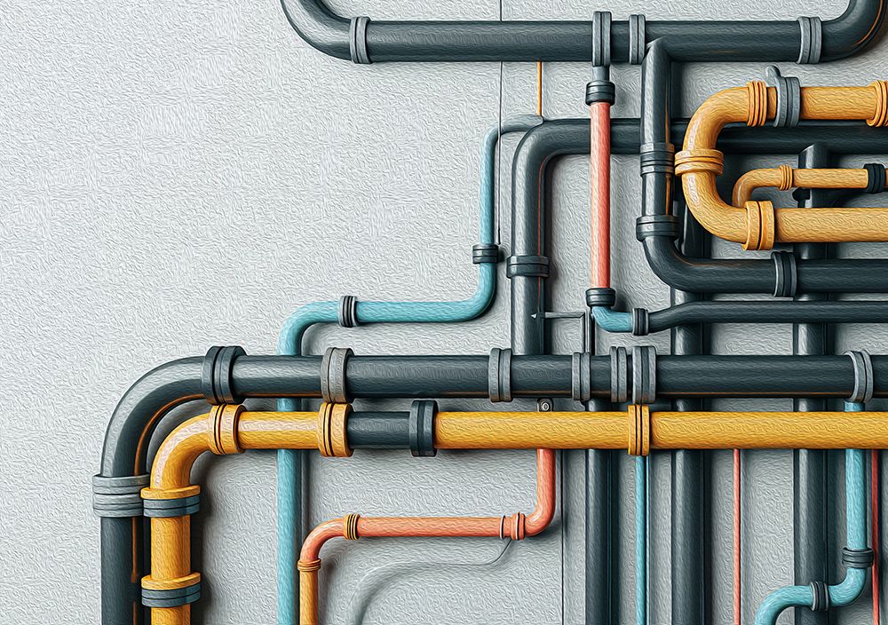 Pipes art print by Andreas Magnusson for $57.95 CAD