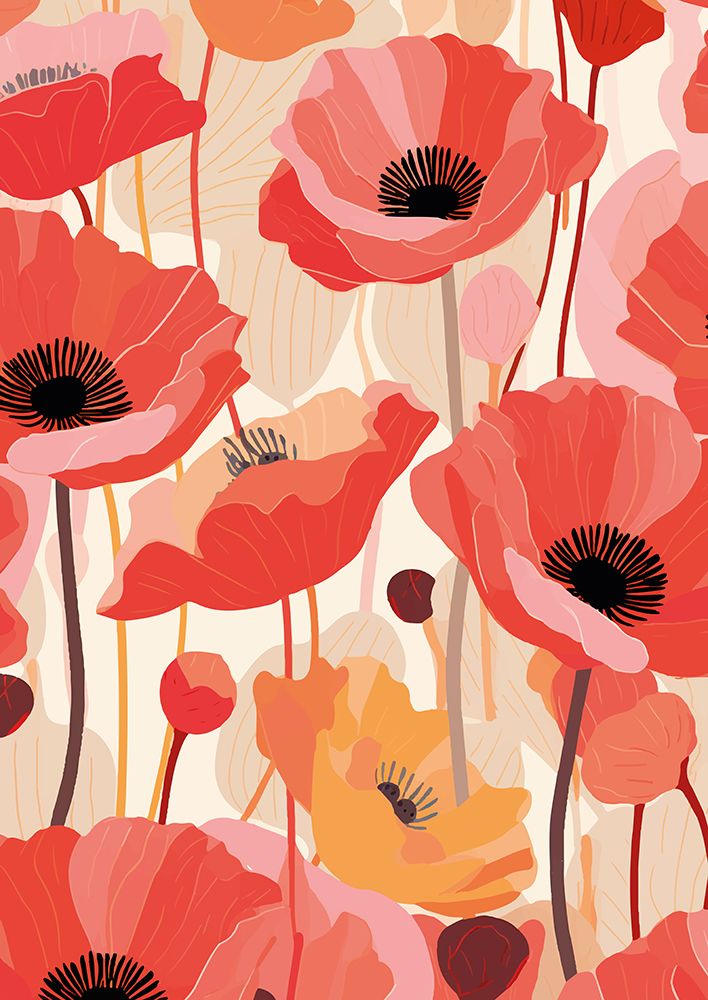 Flowers art print by Andreas Magnusson for $57.95 CAD