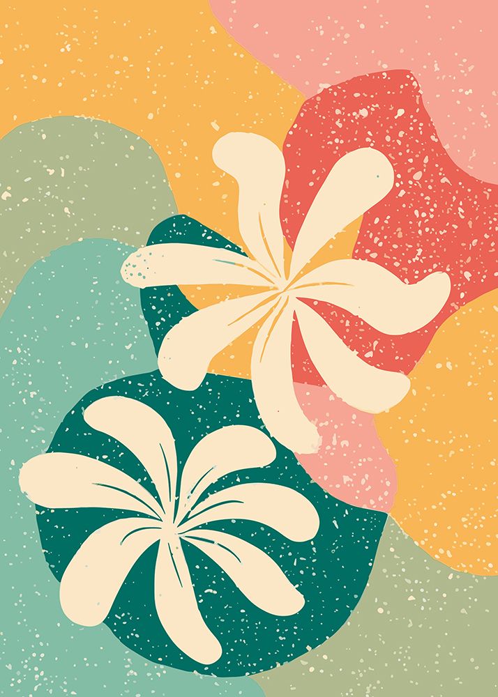 Abstract Flowers art print by Andreas Magnusson for $57.95 CAD