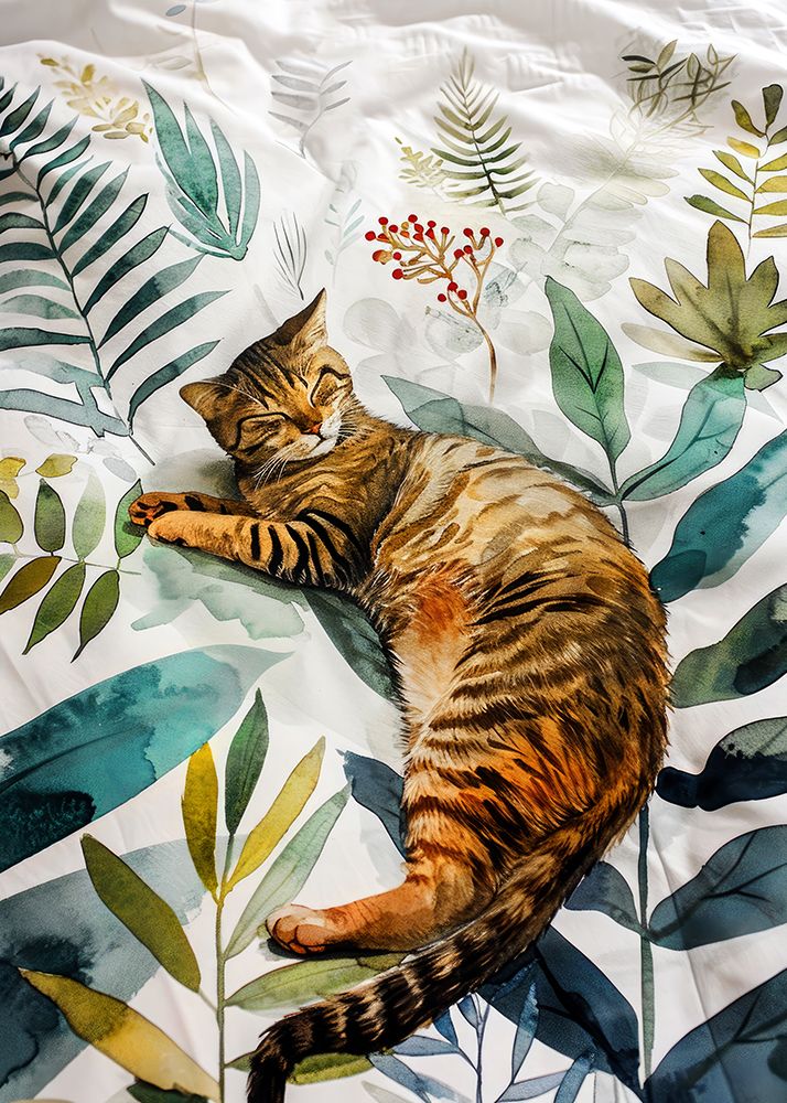 CatAnd#039;s life 2 art print by Justyna Jaszke for $57.95 CAD