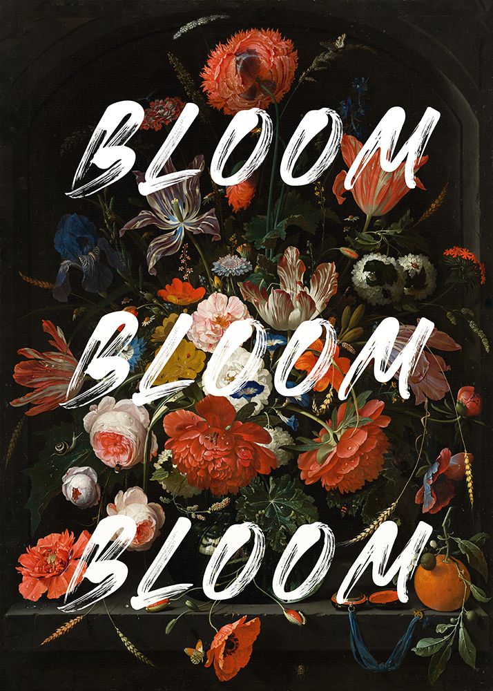 Bloom Vintage Flowers art print by The Art Concept for $57.95 CAD