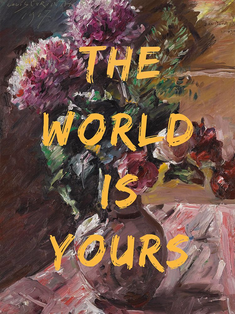 The World Is Yours art print by The Art Concept for $57.95 CAD