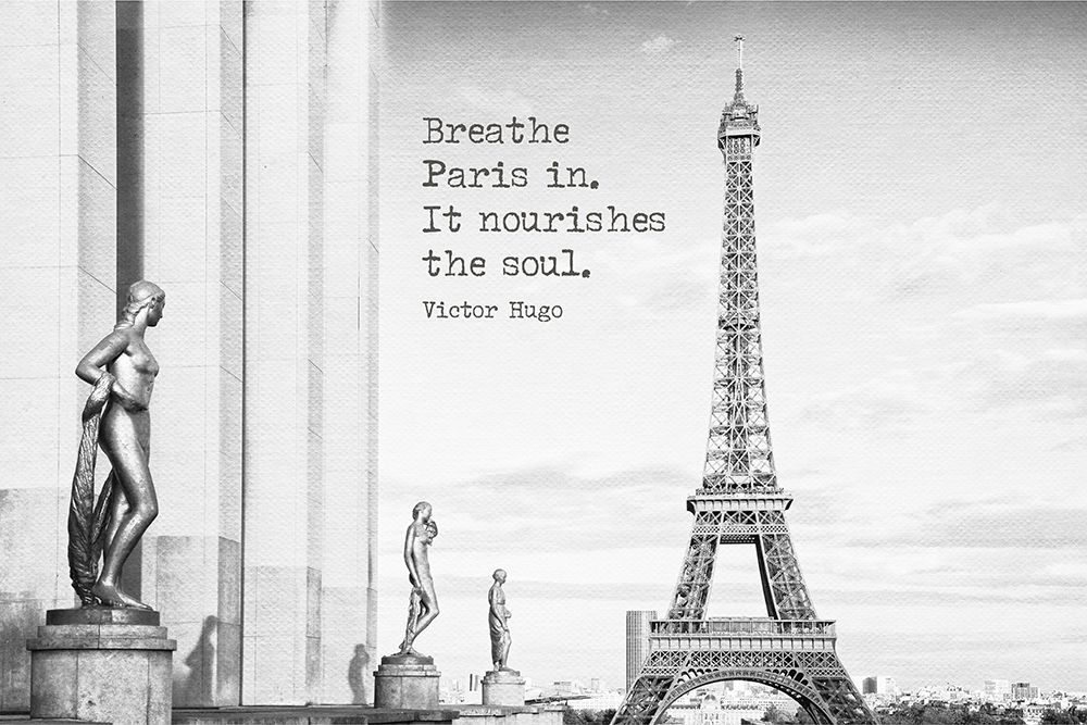 Breathe Paris in art print by Melanie Viola for $57.95 CAD