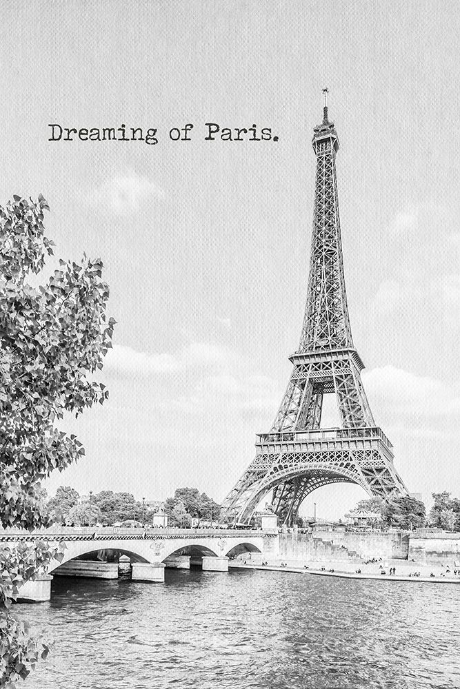Dreaming of Paris art print by Melanie Viola for $57.95 CAD