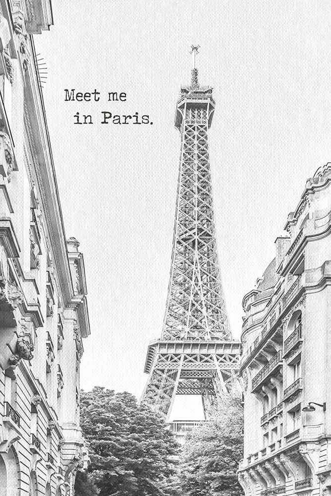 Meet me in Paris art print by Melanie Viola for $57.95 CAD