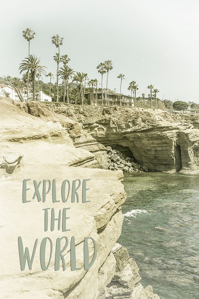 Explore the world | California art print by Melanie Viola for $57.95 CAD