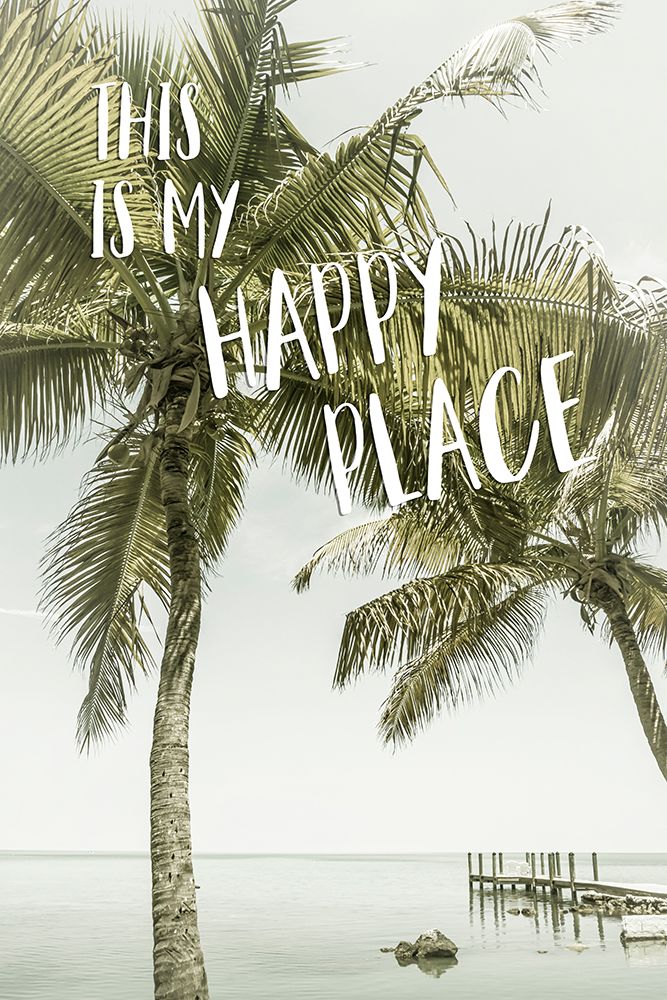 This is my happy place | Oceanview art print by Melanie Viola for $57.95 CAD