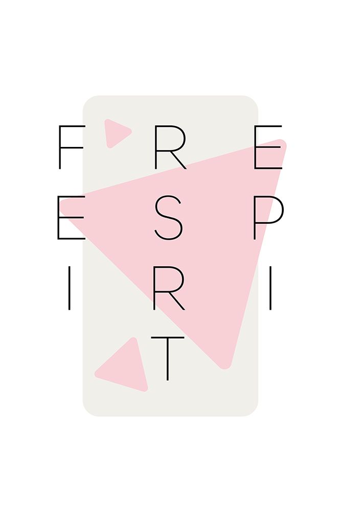 Free spirit - pink art print by Melanie Viola for $57.95 CAD