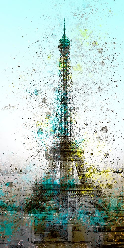 City Art PARIS Eiffel Tower II art print by Melanie Viola for $57.95 CAD