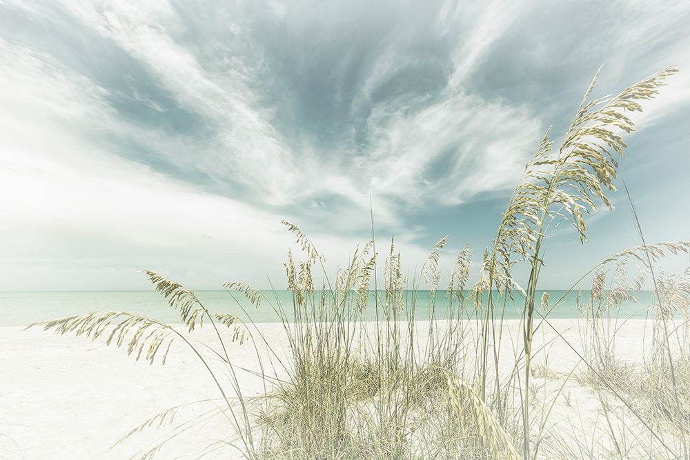 Heavenly calmness on the beach art print by Melanie Viola for $57.95 CAD