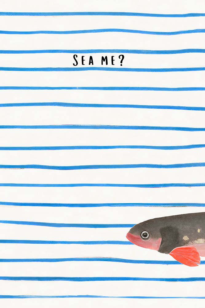 Sea Me art print by Merel Takken for $57.95 CAD