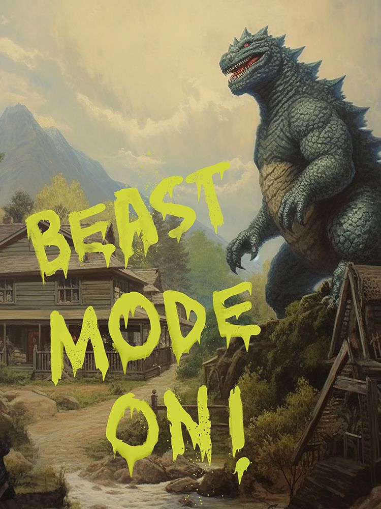 Beast Mode On art print by Dikhotomy for $57.95 CAD