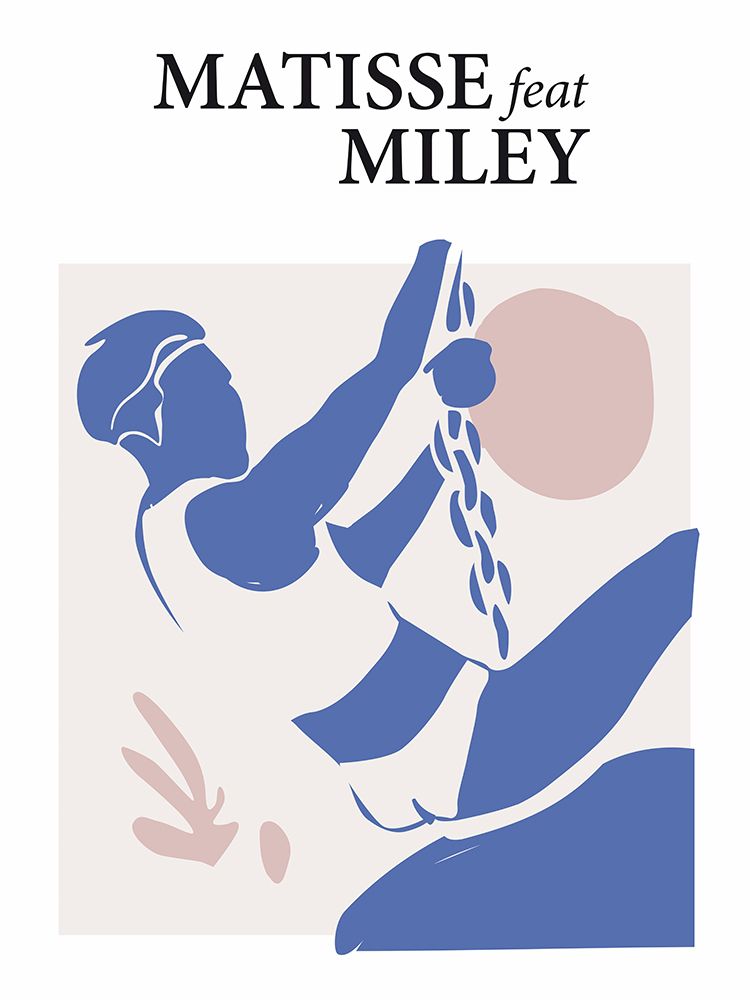 Matisse Feat Miley art print by Dikhotomy for $57.95 CAD