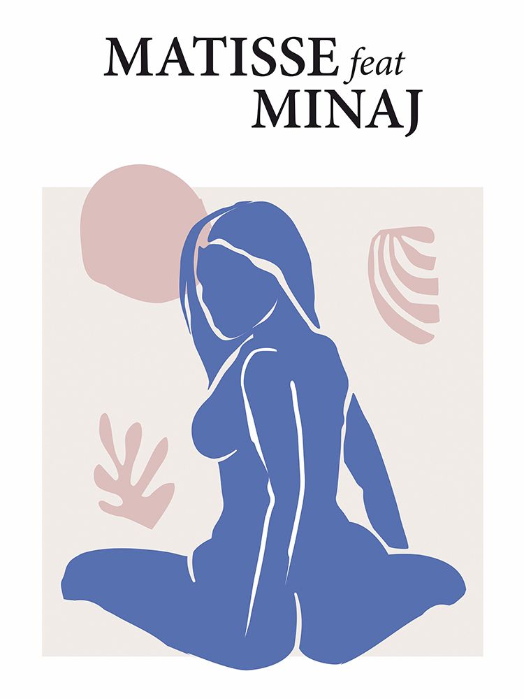 Matisse Feat Minaj art print by Dikhotomy for $57.95 CAD