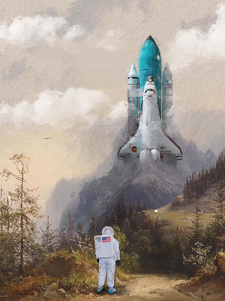 Missed the Shuttle art print by Dikhotomy for $57.95 CAD