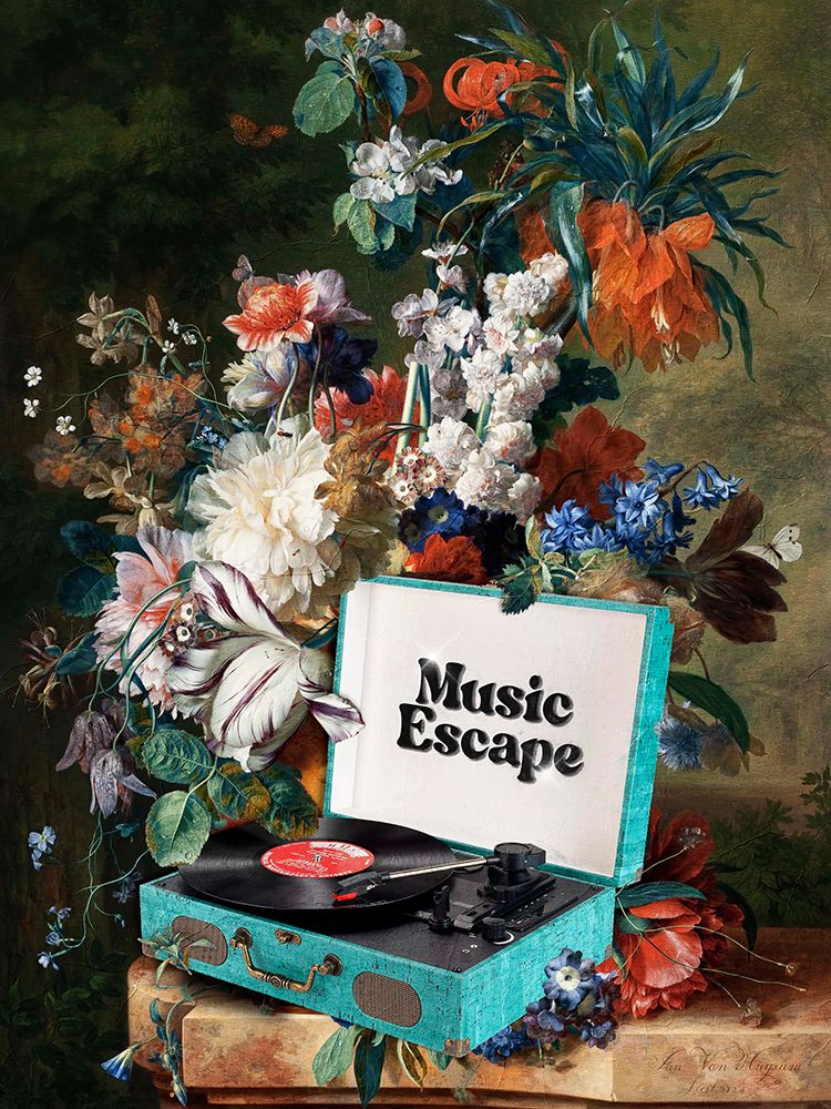 Music Escape art print by Dikhotomy for $57.95 CAD