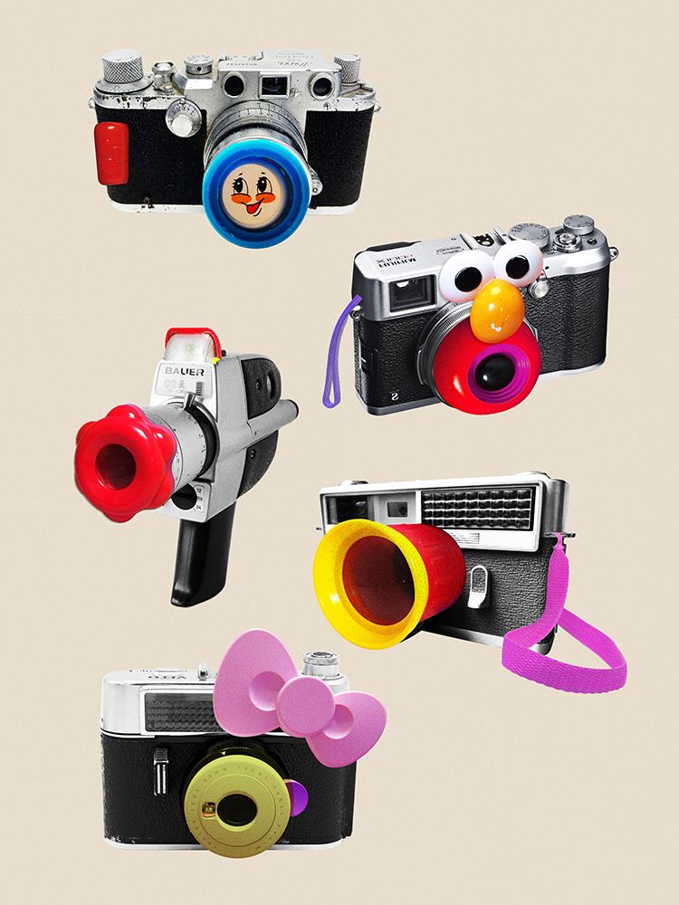 Toy Cameras art print by Dikhotomy for $57.95 CAD