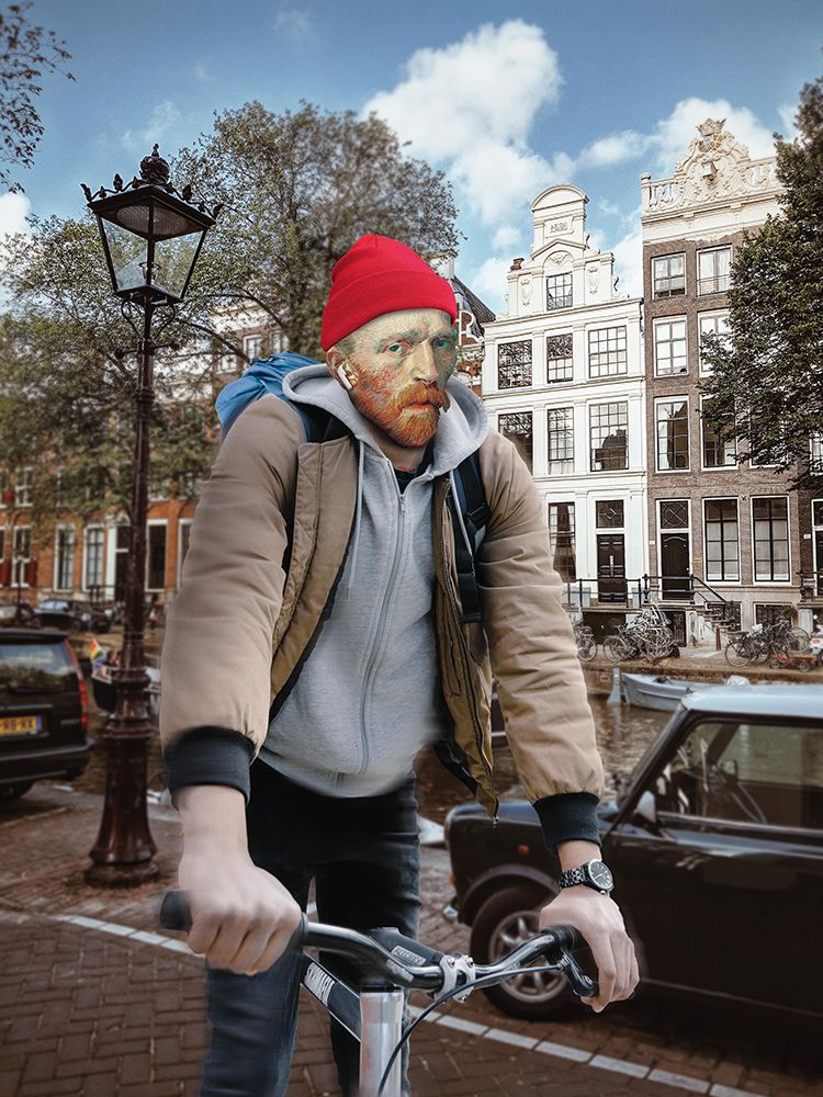 Vincent In Amsterdam art print by Dikhotomy for $57.95 CAD