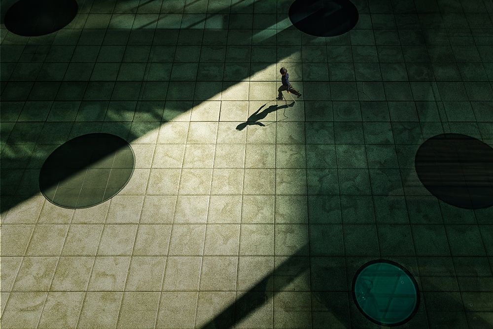 Grid World 2 art print by Tomohiko Minagawa for $57.95 CAD