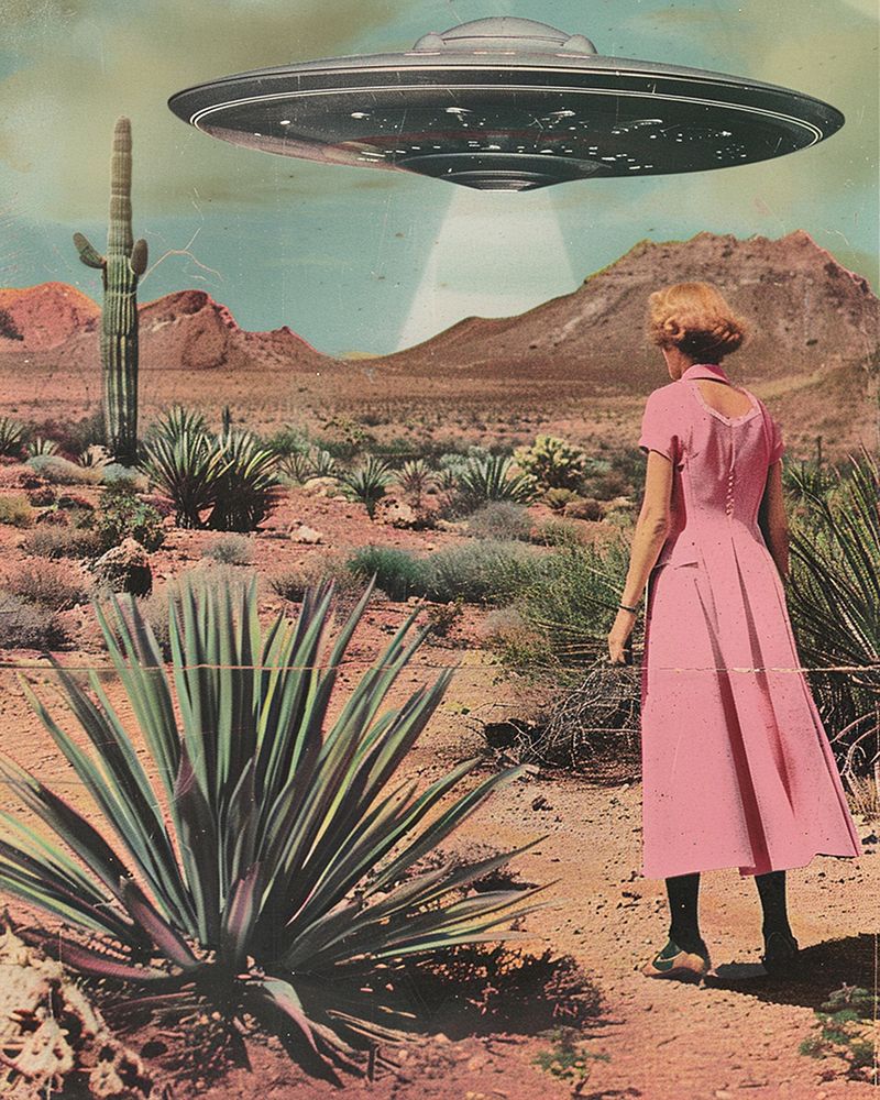 Theyre Here 2.0 art print by Samantha Hearn for $57.95 CAD