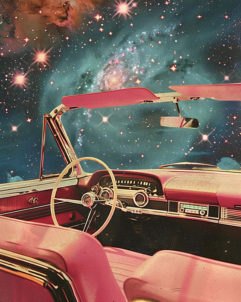 Cruising Through Space art print by Samantha Hearn for $57.95 CAD