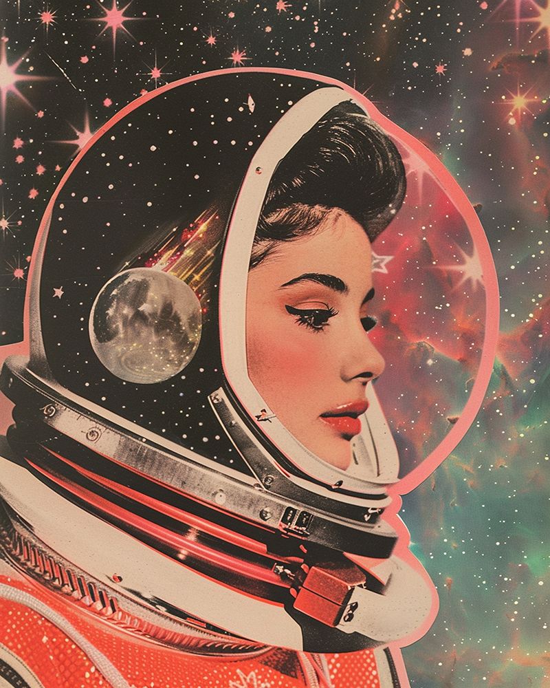 For Girls Who Fly Rocketships art print by Samantha Hearn for $57.95 CAD