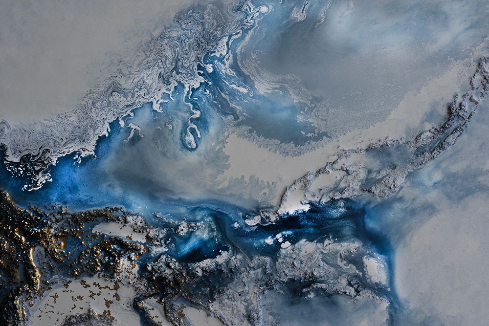 Arctic Waters art print by Petra de Meikle for $57.95 CAD