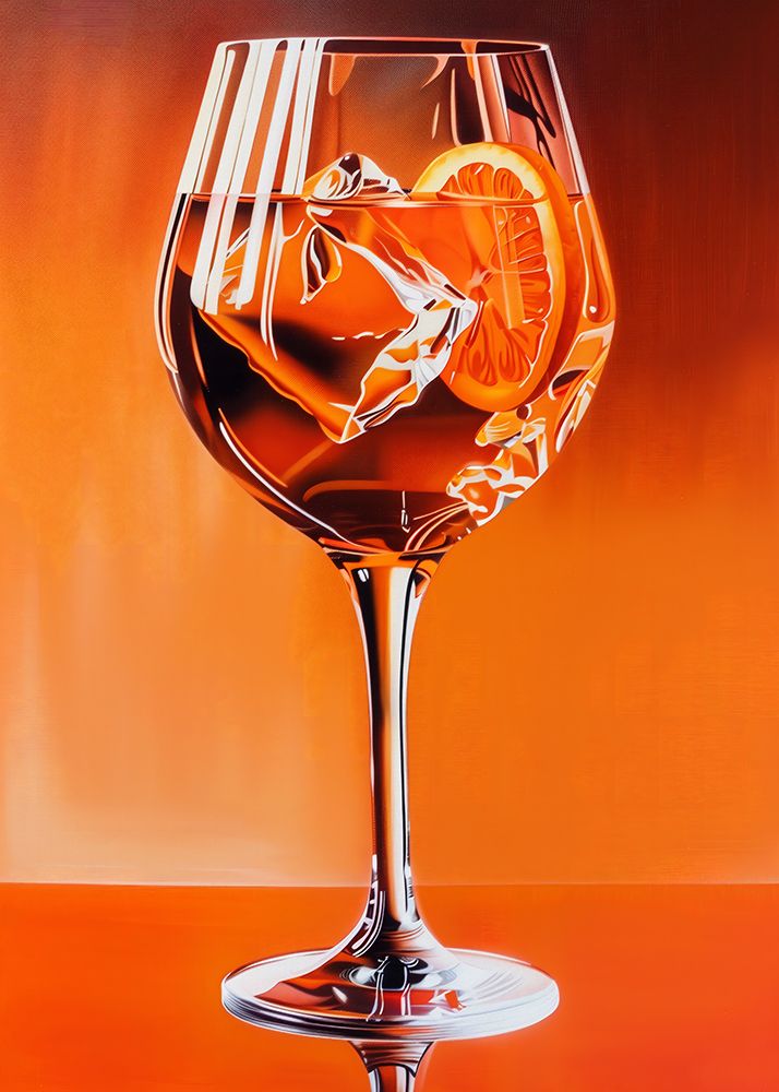 Aperol Spritz Orange art print by Andreas Magnusson for $57.95 CAD