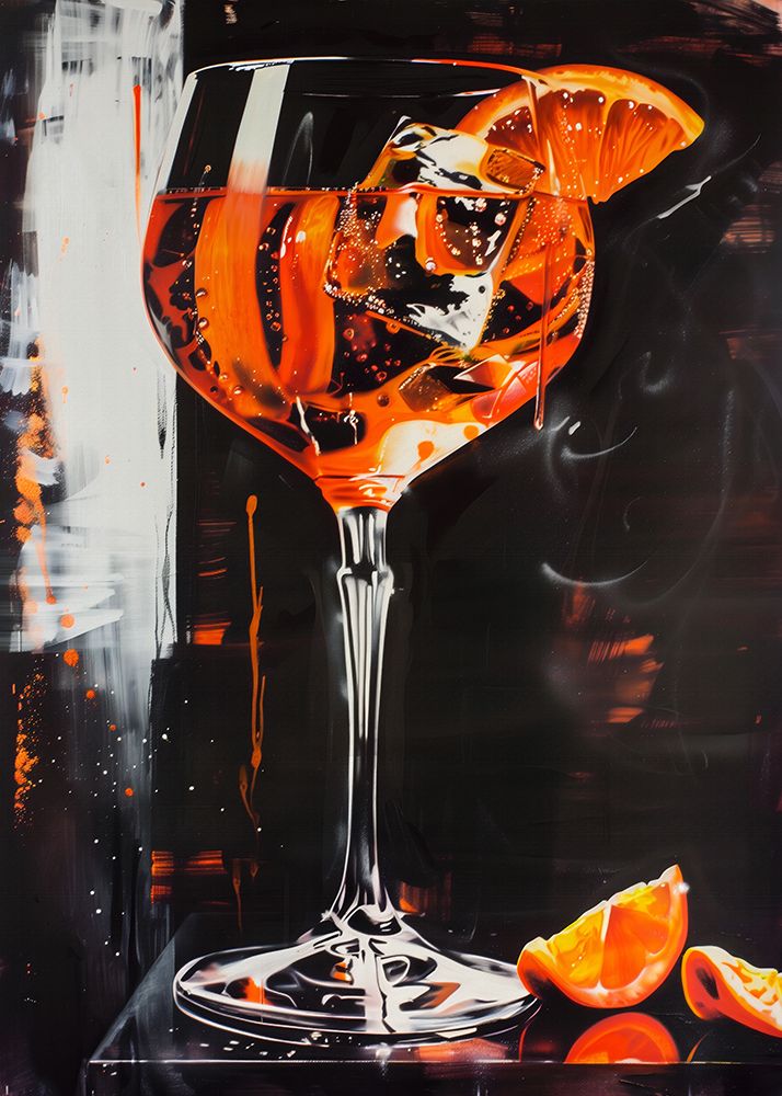 Aperol Spritz Dark Edition art print by Andreas Magnusson for $57.95 CAD