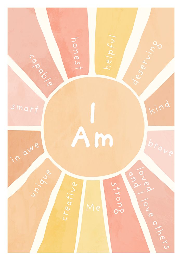 Sun Affirmations art print by Sarah Manovski for $57.95 CAD
