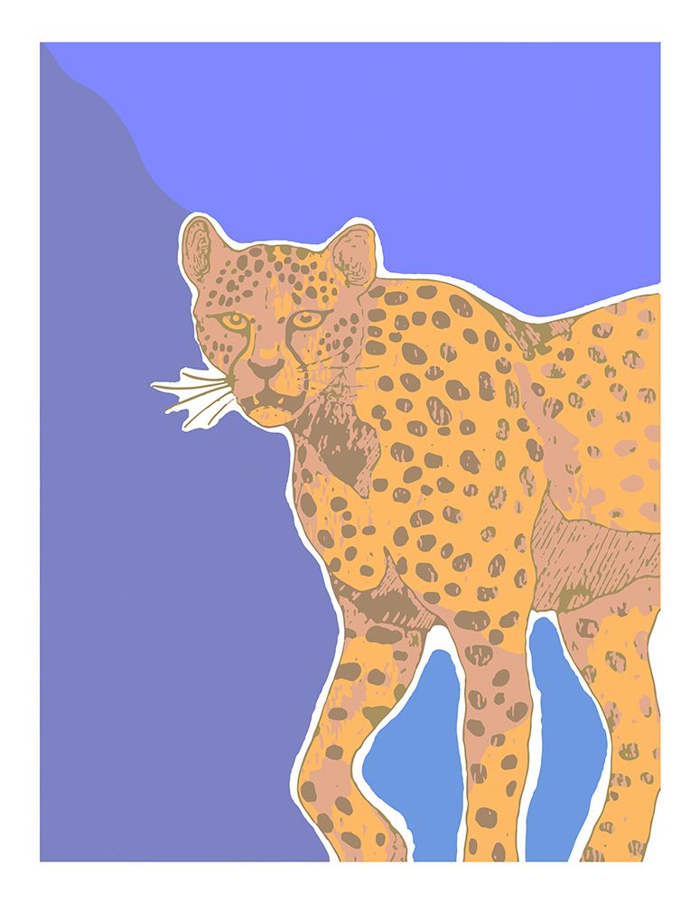 cheetah art print by Max Lunden for $57.95 CAD